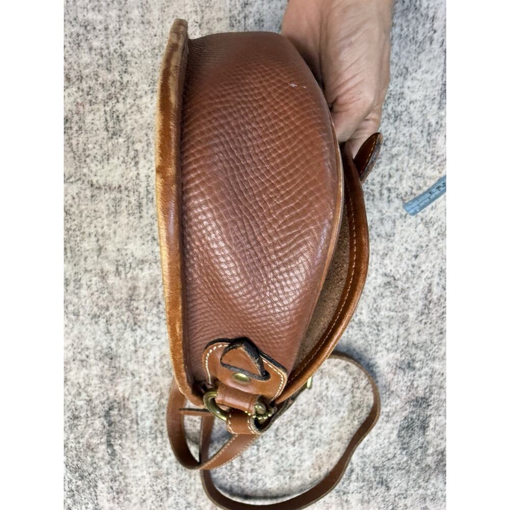 VTG 90’s Coach Cassidy Mini Crossbody Brown Gold Hardware USA Dakota Saddle Rare - Picture 6 of 12